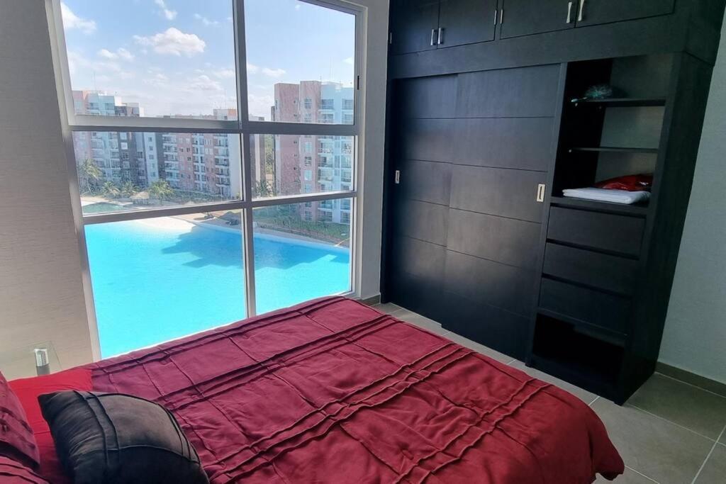 Departamento Con Laguna Artificial Cancún Eksteriør billede